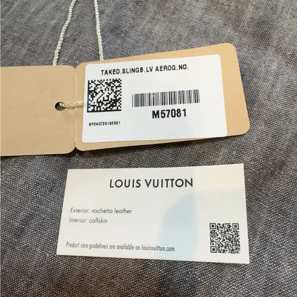 Louis Vuitton Black Cross Body Bag for Men Areo Sling